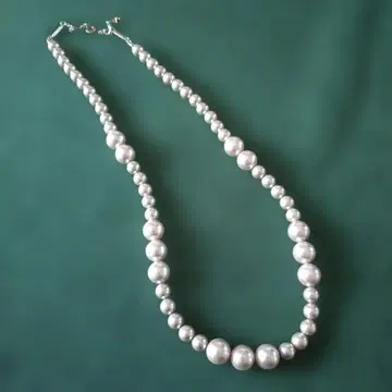 롱 펄 목걸이