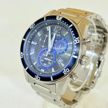 시티즌 에코드라이브 크로노그래프 손목시계 H500-S061083