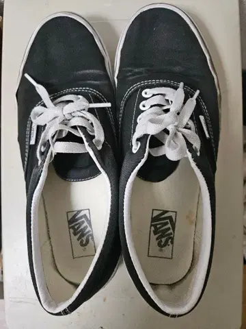 US 기획 Vans era 블랙 스니커즈