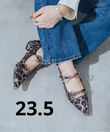 EVOL [경량 부드러운] 더블 리본 포인트 펌프스 23.5cm