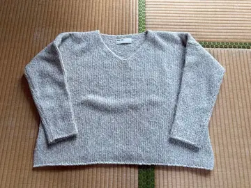 evam eva 에붐에바 울 실크 니트