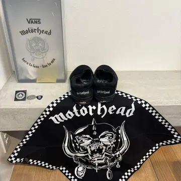 VANS motorhead 스니커즈 블랙