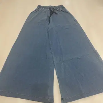 야마다야 vin 데님 와이드 팬츠 블루