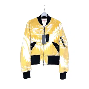 MASU 22AW JACQUARD 플리스 봄버 자켓