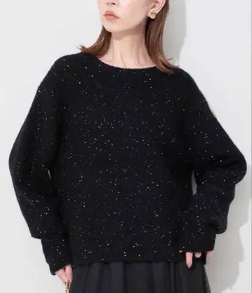 SLOBE IENA 블랙 니트 프리 사이즈