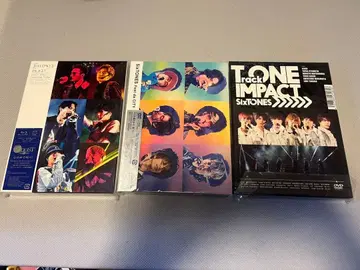 SixTONES LIVE DVD Blu-ray 3종 세트