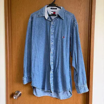 TOMMY HILFIGER 데님 셔츠 긴팔