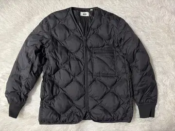 UNIQLO 리사이클 하이브리드 다운 자켓 블랙 M 사이즈