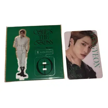 THEBOYZ 상연 아크릴 스탠드 트레이딩 카드 미개봉 새상품