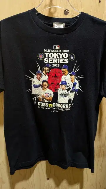 MLB 도쿄 시리즈 2025 컵스 vs 다저스 티셔츠 오타니 쇼헤이