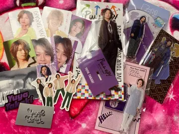 타카기 유야 아크릴 스탠드 키리누키 스티커 묶음 판매