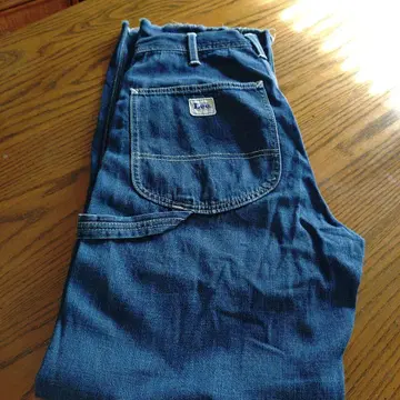 Lee 워크 팬츠 다크 블루 멀티 포켓 여성용 XS