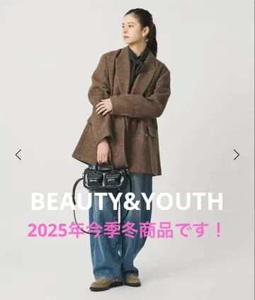 유나이티드 애로우즈 BEAUTY&YOUTH 헤링본 자켓 코트