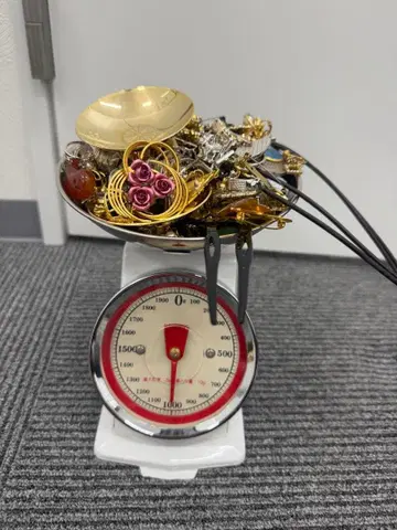 유품 정리 주얼리 약 1,000g (골드, 실버, 빨간색)