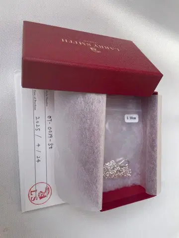 LARRY SMITH 라리스미스 목걸이 S 50cm 미사용