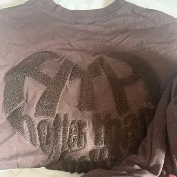 HTH 브라운 로고 티셔츠 셋업