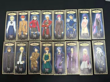 Fate/stay night 책갈피 16장 세트