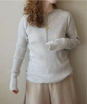 골지 헨리넥 풀오버