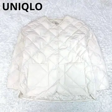 새상품급 유니클로 퍼프 테크 릴랙스 자켓 L