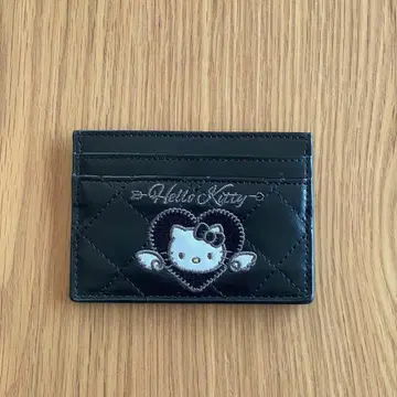 Sanrio x SPINNS 헬로키티 카드 케이스 블랙