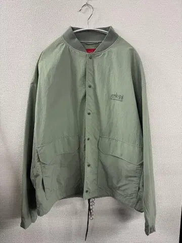 Manhattan Portage 그린 나일론 자켓 L