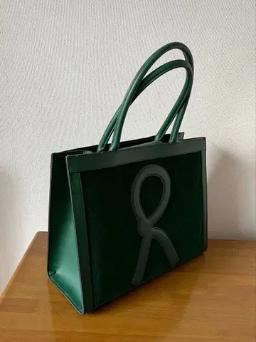 로베르타 빅 토트 그린 리본 모티브 토트백 여행