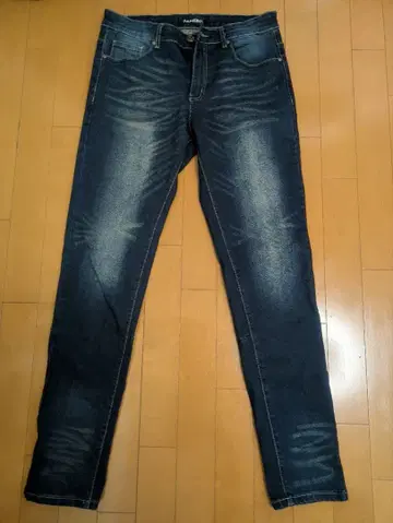 PANERO 스트레이트 데님 다크 블루