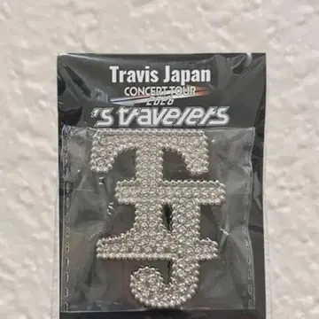 TravisJapan 's travelers 굿즈 TJ 브로치
