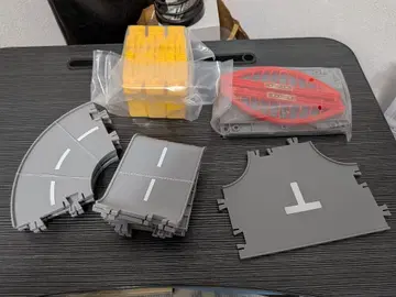 토미카 월드 캠핑장에서 놀자! 토미카 타운 입체 레이아웃 세트 도로만