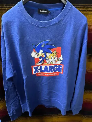 xlarge 소닉 콜라보 맨투맨 M 사이즈