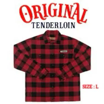 텐더로인 T-버팔로 재킷 레드 L 사이즈