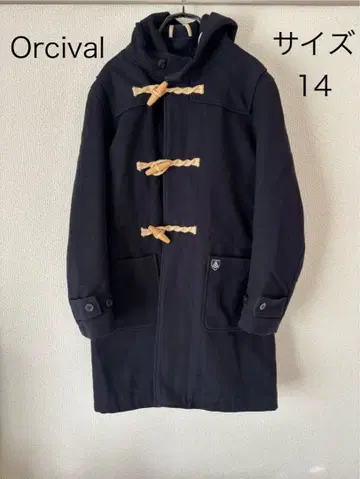 Orcival 네이비 더플 코트 사이즈 14