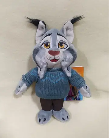 디즈니 스토어 주토피아2 봉제 인형 키링 키체인 파우버트