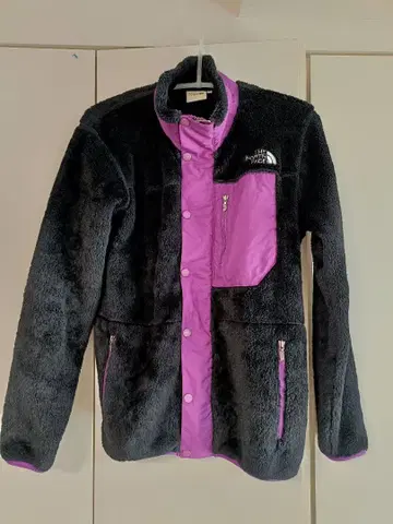 THE NORTH FACE 플리스 자켓 S 블랙/퍼플