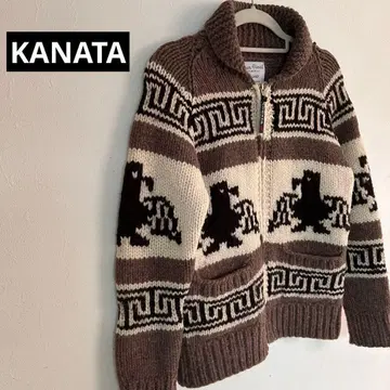 가격 인하 중! KANATA 카우친 스웨터 더블 지퍼 썬더버드