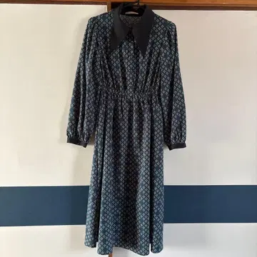 기하학 패턴 원피스