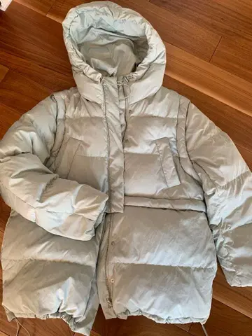 rienda 멀티웨이 다운 코트 마카롱 그린