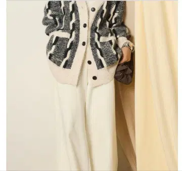 [ 완판템 ] ESICA 케이블 니트 가디건 팬츠 세트