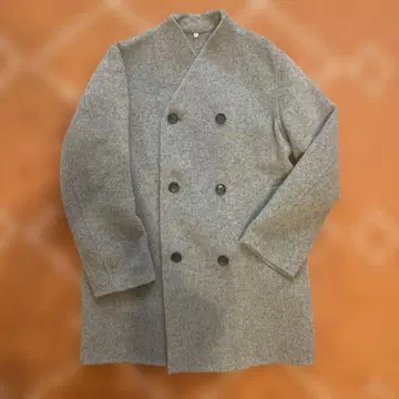 MUJI Labo 그레이 노카라 코트