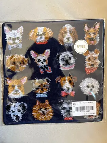 페이러 러블리 도기 손수건