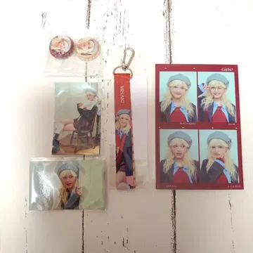 Girls2 온라인 캡슐 복권 캔뱃지 외 츠루야 미사키 짱 세트