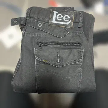 Lee 블랙 스트레이트 데님 30
