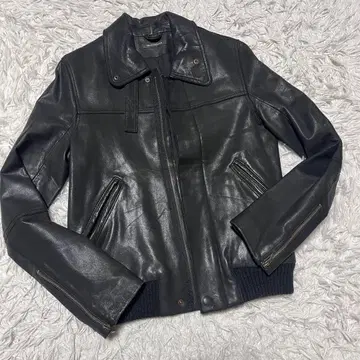 URBAN RESEARCH 블랙 가죽 자켓 여성용 L