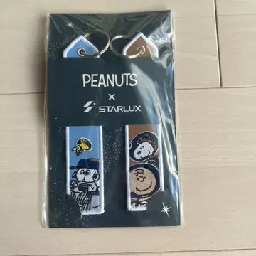미사용 새상품 스타럭스 PEANUTS 콜라보 플라이트 택 스누피