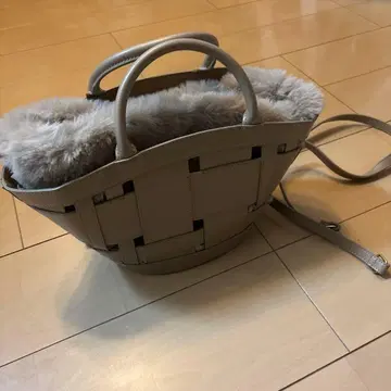 거의 미사용 미라 오웬 퍼 카고백