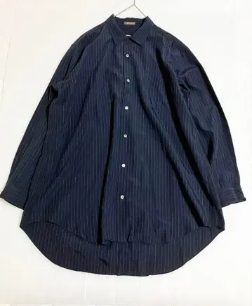 Y's for men 와이즈 포맨 핀스트라이프 오버 사이즈 블라우스