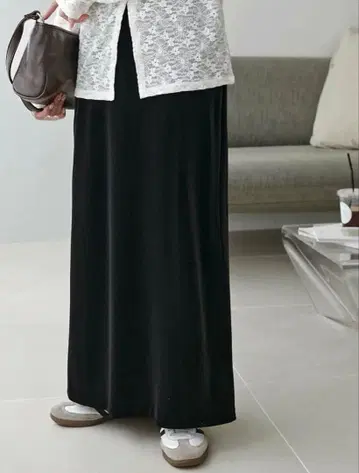 DISCOAT 벨로아 내로우 스커트 스커트 벨로아 스커트 디스코트