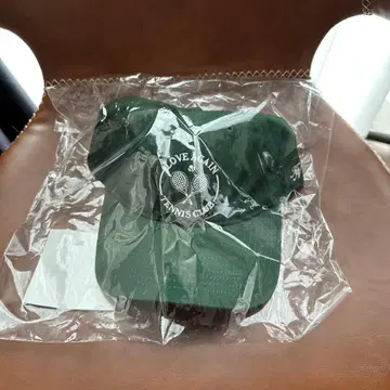 LOVE AGAIN 테니스 클럽 캡 그린 니시노 카나