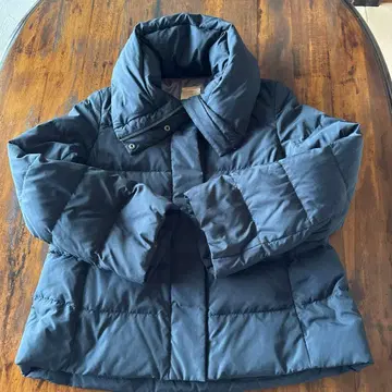 sutseso 네이비 숏 다운 코트