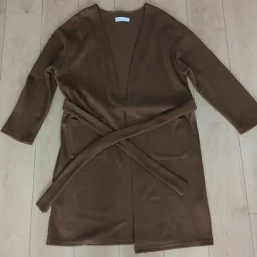 CECIL McBEE 브라운 가디건 긴팔